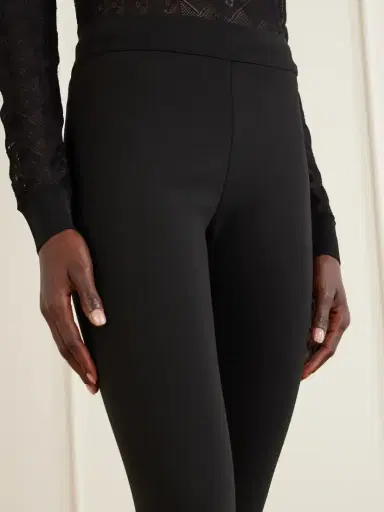 Dolce & Gabbana Crepe High-rise Straight-leg Capri Pants | Thumbnail 5 Dolce & Gabbana Crepe High-rise Straight-leg Capri Pants | Thumbnail 5