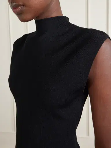 Aje Fleura Floral-trimmed Knit Midi Dress | Thumbnail 4