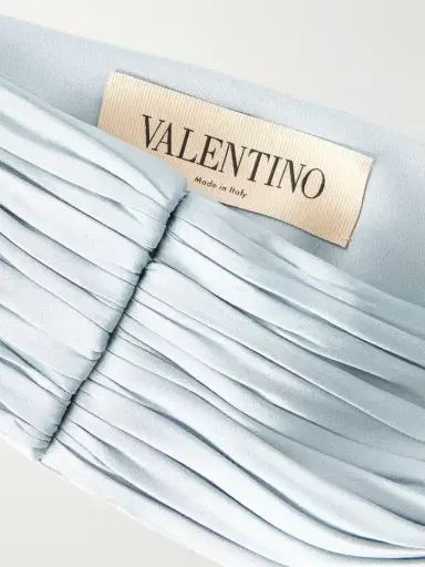 Valentino Garavani Plissé Satin Belt | Thumbnail 3