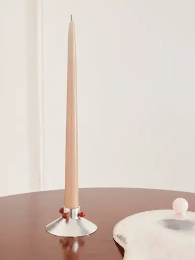 Natalia Criado + Vesper Voyage Axis Silver-plated And Stone Candle Holder | Thumbnail 2 Natalia Criado + Vesper Voyage Axis Silver-plated And Stone Candle Holder | Thumbnail 2