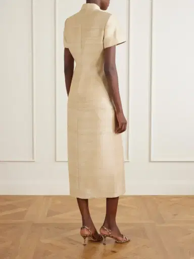 LIBEROWE Imperial Silk-blend Midi Dress | Thumbnail 3 LIBEROWE Imperial Silk-blend Midi Dress | Thumbnail 3