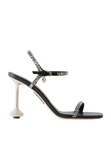 Loewe Toy 90 Crystal-embellished Leather Sandals | Thumbnail 1 Loewe Toy 90 Crystal-embellished Leather Sandals | Thumbnail 1