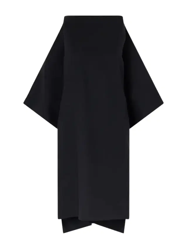 Jil Sander Open-back Silk And Wool-blend Midi Dress