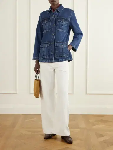 Frame The Denim Utility Denim Jacket | Thumbnail 2