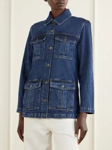 Frame The Denim Utility Denim Jacket | Thumbnail 3
