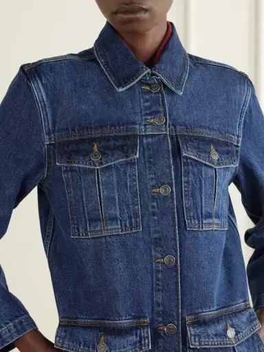 Frame The Denim Utility Denim Jacket | Thumbnail 5