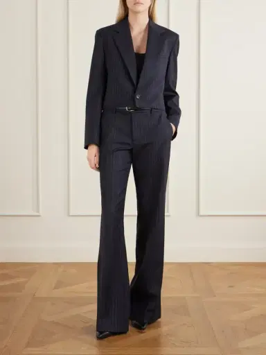 Nili Lotan Bethany Straight-leg Wool-blend Pants | Thumbnail 2