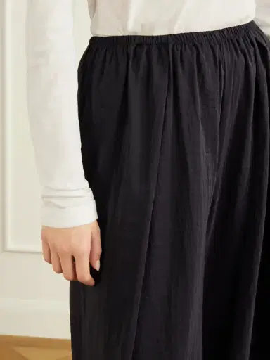 La Ligne Pleated Crinkle Satin Wide-leg Pants | Thumbnail 5 La Ligne Pleated Crinkle Satin Wide-leg Pants | Thumbnail 5