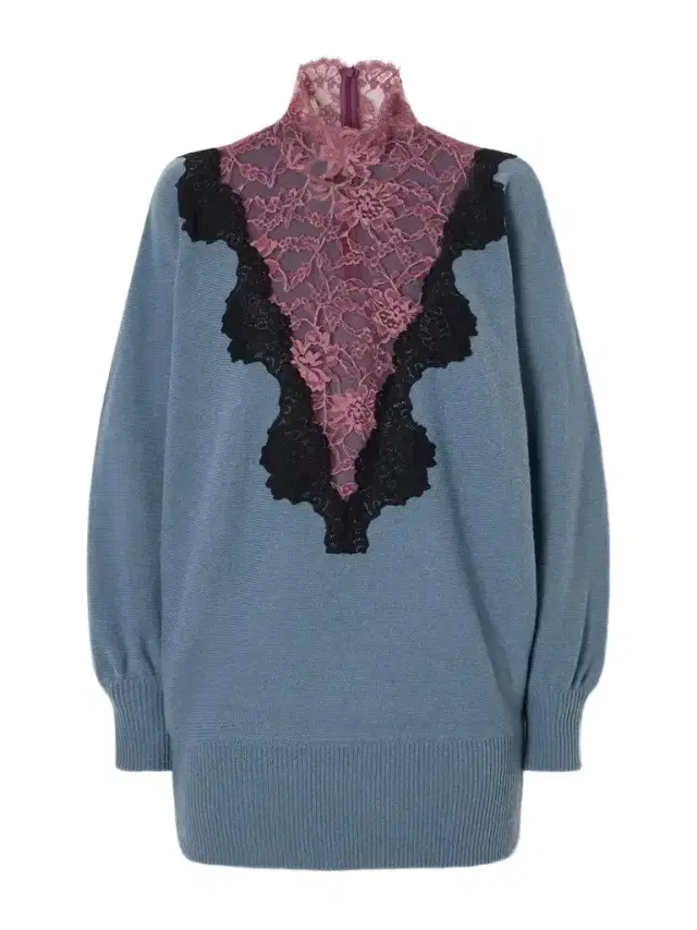 Valentino Garavani Lace-trimmed Wool Sweater