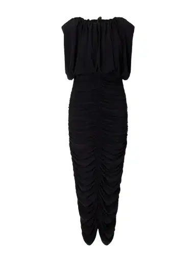 Aje Lunaria Gathered Belted Jersey Midi Dress | Thumbnail 1