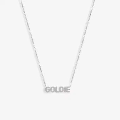 Stephanie Gottlieb Petite Bubble Name Necklace | Thumbnail 2 Stephanie Gottlieb Petite Bubble Name Necklace | Thumbnail 2