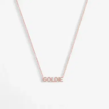 Stephanie Gottlieb Petite Bubble Name Necklace | Thumbnail 4 Stephanie Gottlieb Petite Bubble Name Necklace | Thumbnail 4