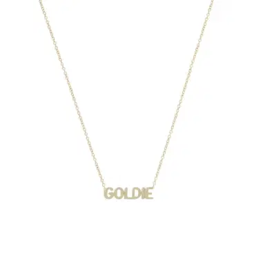 Stephanie Gottlieb Petite Bubble Name Necklace | Thumbnail 1 Stephanie Gottlieb Petite Bubble Name Necklace | Thumbnail 1