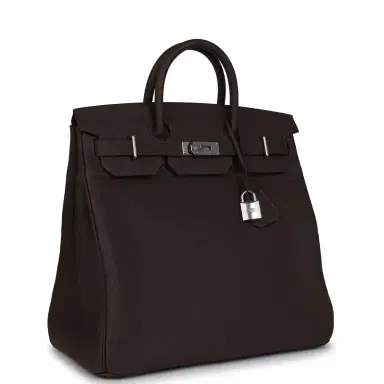 HERMÈS Pre-owned Hermes HAC Birkin 40 Ecorce Togo Palladium Hardware | Thumbnail 2 HERMÈS Pre-owned Hermes HAC Birkin 40 Ecorce Togo Palladium Hardware | Thumbnail 2