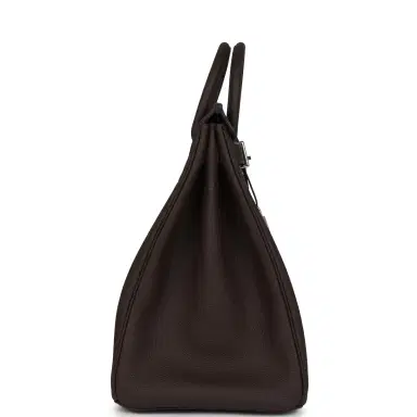 HERMÈS Pre-owned Hermes HAC Birkin 40 Ecorce Togo Palladium Hardware | Thumbnail 3 HERMÈS Pre-owned Hermes HAC Birkin 40 Ecorce Togo Palladium Hardware | Thumbnail 3