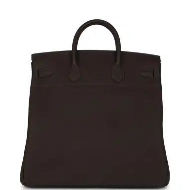 HERMÈS Pre-owned Hermes HAC Birkin 40 Ecorce Togo Palladium Hardware | Thumbnail 4 HERMÈS Pre-owned Hermes HAC Birkin 40 Ecorce Togo Palladium Hardware | Thumbnail 4
