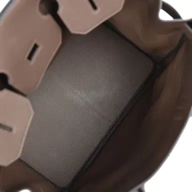 HERMÈS Pre-owned Hermes HAC Birkin 40 Ecorce Togo Palladium Hardware | Thumbnail 8 HERMÈS Pre-owned Hermes HAC Birkin 40 Ecorce Togo Palladium Hardware | Thumbnail 8