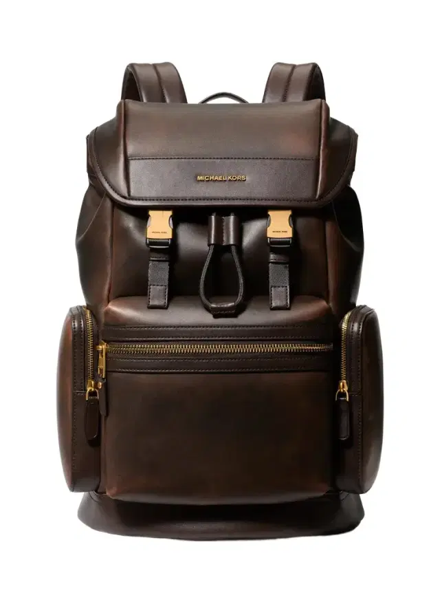 Hudson Burnished Leather Backpack