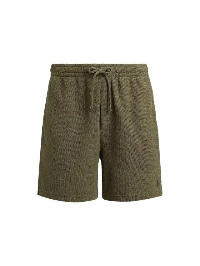 Polo Ralph Lauren Men's Pointelle Textured Drawstring Shorts - Cruise Olive