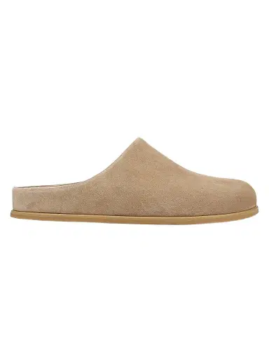 Vince Men's Leo Suede Mules - New Camel - Size 13 | Thumbnail 1 Vince Men's Leo Suede Mules - New Camel - Size 13 | Thumbnail 1