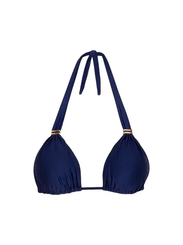 ViX by Paula Hermanny Women's Bia Tube Bikini Top - Navy