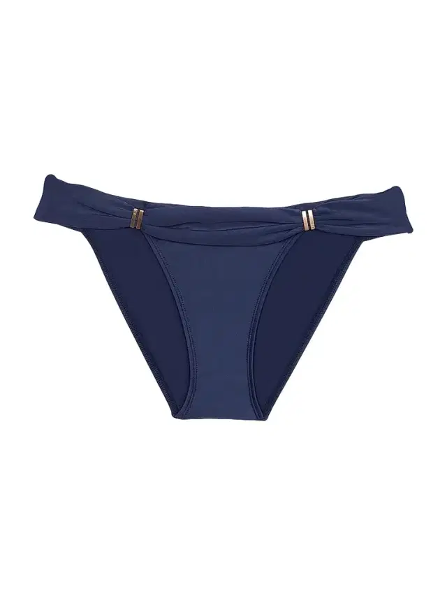 ViX by Paula Hermanny Women's Bia Tube Bikini Bottom - Navy