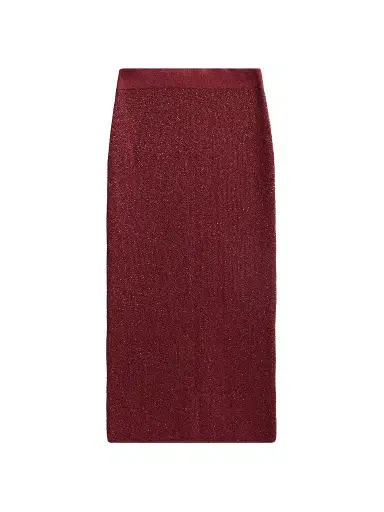 Toccin Women's Alisha Sequin Bouclé Midi Skirt | Thumbnail 1