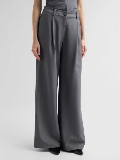 Toccin Women's Solara Pleated Wide-Leg Trousers | Thumbnail 4 Toccin Women's Solara Pleated Wide-Leg Trousers | Thumbnail 4