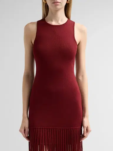 Toccin Women's Margaux Racer Fringe Mini Dress | Thumbnail 5 Toccin Women's Margaux Racer Fringe Mini Dress | Thumbnail 5