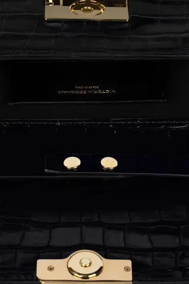 Victoria Beckham Dorian Trapeze Bag - Black | Thumbnail 2 Victoria Beckham Dorian Trapeze Bag - Black | Thumbnail 2