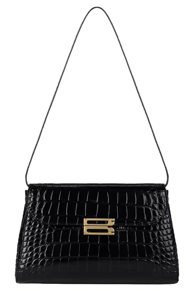 Victoria Beckham Dorian Trapeze Bag - Black