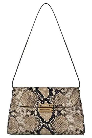 Victoria Beckham Dorian Trapeze Bag - Natural Brown | Thumbnail 1 Victoria Beckham Dorian Trapeze Bag - Natural Brown | Thumbnail 1
