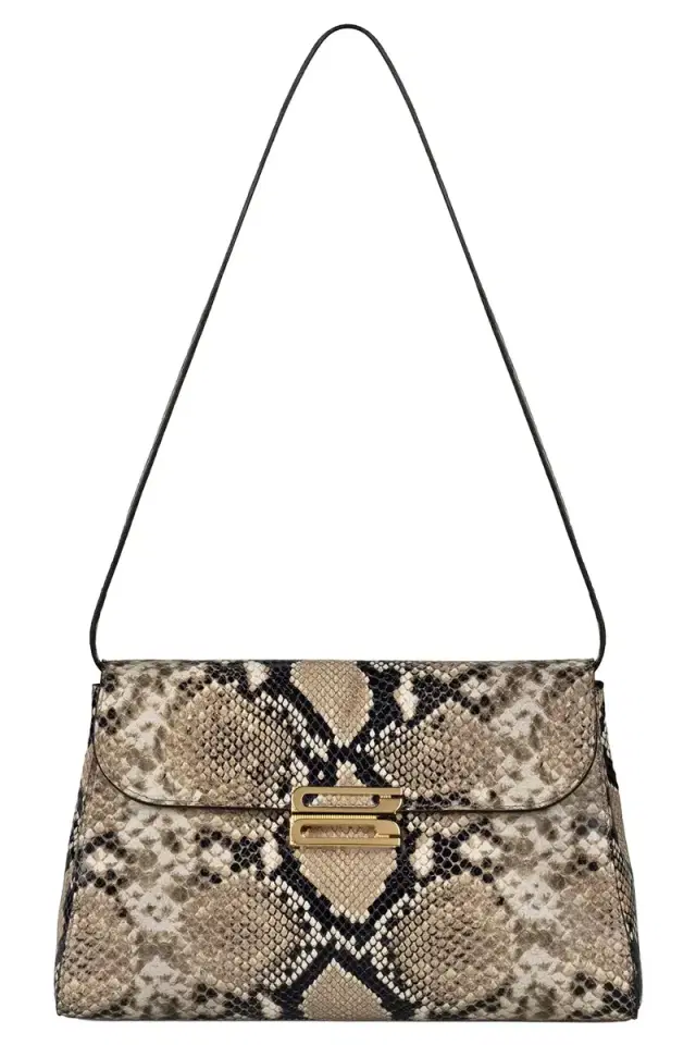 Victoria Beckham Dorian Trapeze Bag - Natural Brown