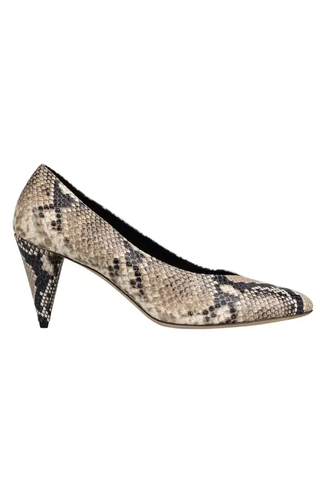 Victoria Beckham Maverick Pump 80 - Natural Brown