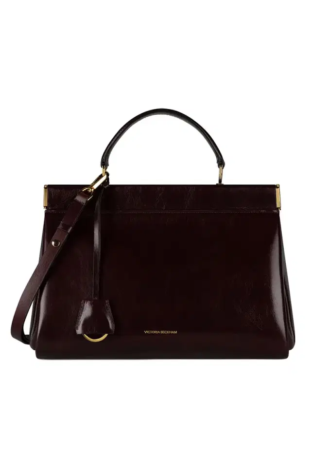 Victoria Beckham Sloane Frame Bag - Dark Burgundy