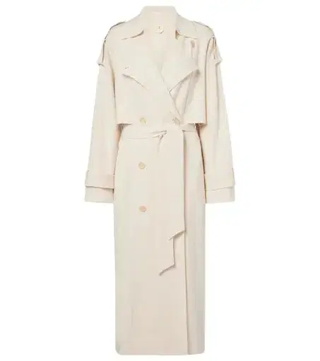 Jardin des Orangers Wool and cashmere trench coat