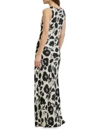 Favorite Daughter Women's The All Yours Brushed Floral Maxi Dress - Brushed Neutral - Size XL | Thumbnail 5