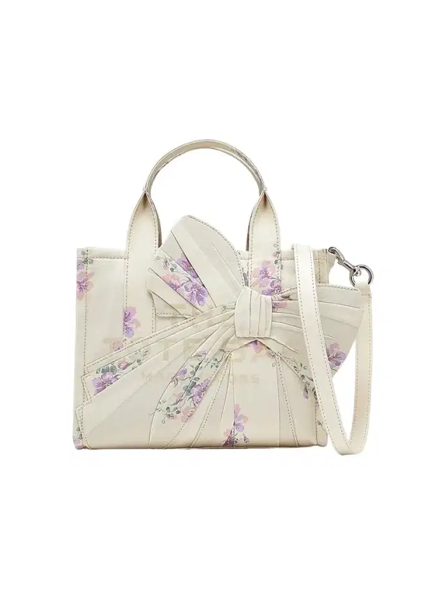 Marc Jacobs Women's Floral Canvas Tote Bag - Cream
