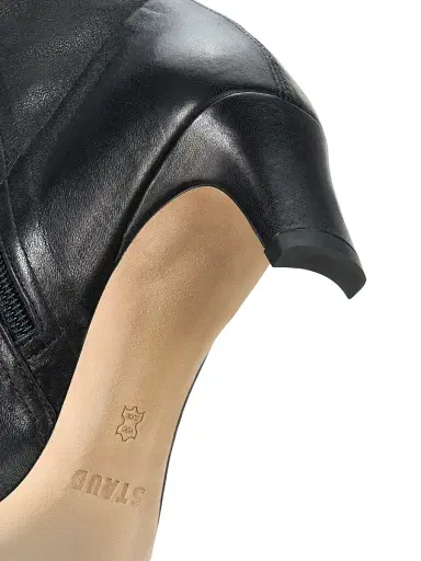 Staud Women's Wally 50MM Leather Ankle Boots | Thumbnail 5 Staud Women's Wally 50MM Leather Ankle Boots | Thumbnail 5