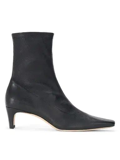 Staud Women's Wally 50MM Leather Ankle Boots | Thumbnail 1 Staud Women's Wally 50MM Leather Ankle Boots | Thumbnail 1