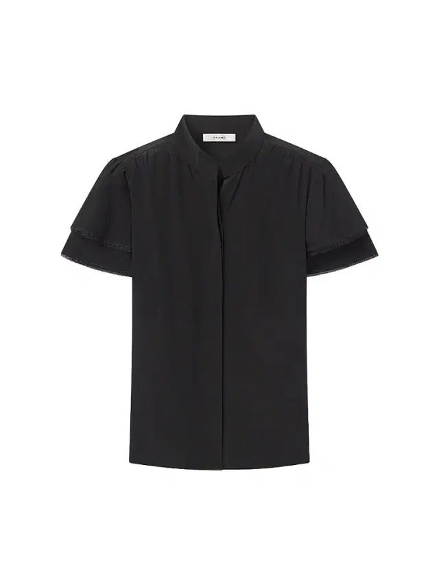 Frame Women's Arcadia Silk Short-Sleeve Top