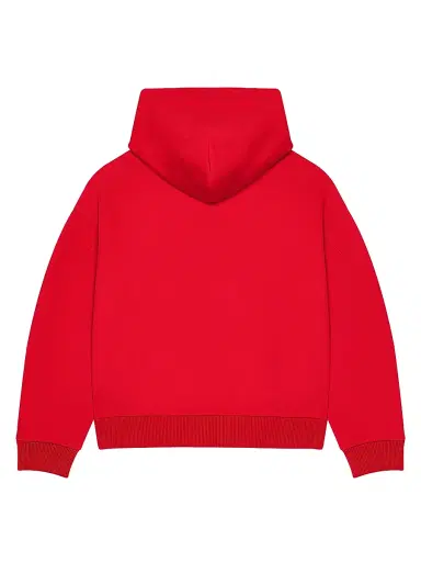 Givenchy Men's Couture Seam Zipped Hoodie in Scuba - Red Pink | Thumbnail 3
