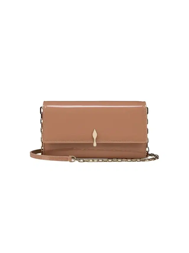 Christian Louboutin Women's Bettina Patent Leather Chain Wallet