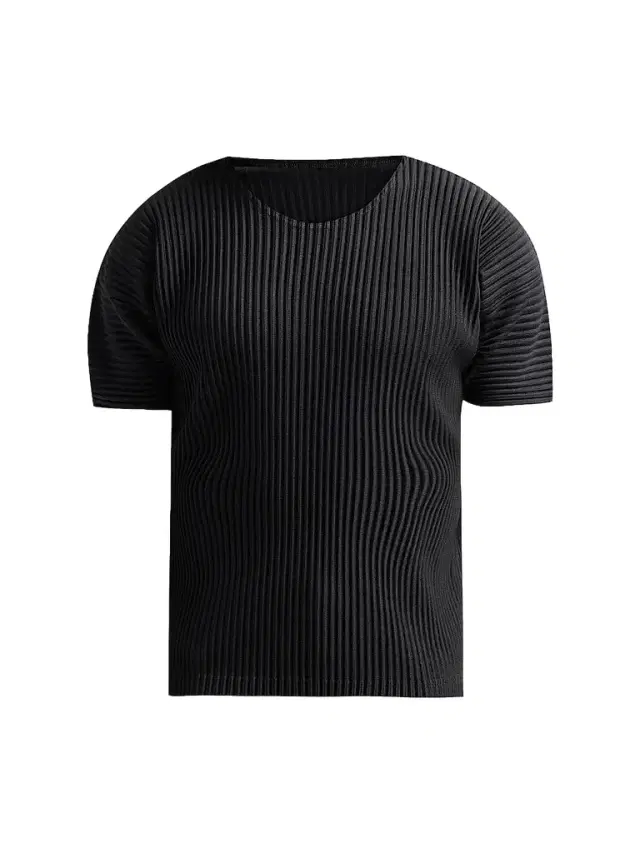 Men's Basic Knit Shirt - Black