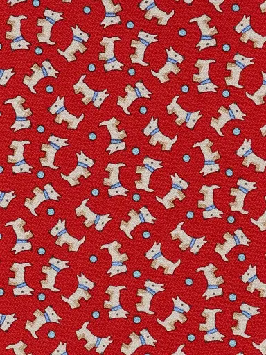 Ferragamo Men's Charlie-Print Silk Tie | Thumbnail 4