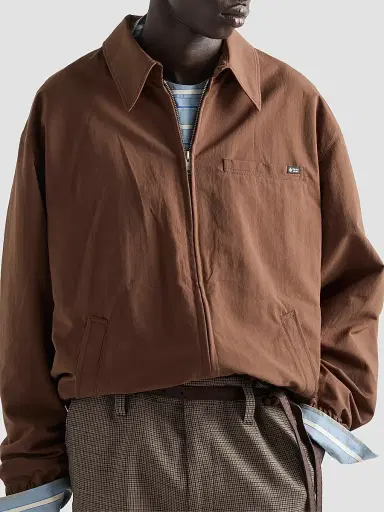 Prada Men's Technical Fabric Blouson Jacket - Brown | Thumbnail 5