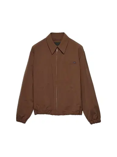 Prada Men's Technical Fabric Blouson Jacket - Brown | Thumbnail 1