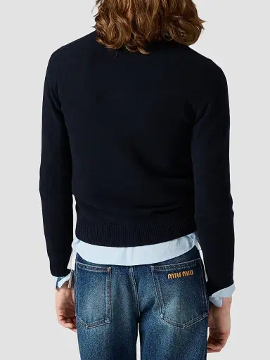 Miu Miu Women's Cashmere Cardigan | Thumbnail 3 Miu Miu Women's Cashmere Cardigan | Thumbnail 3