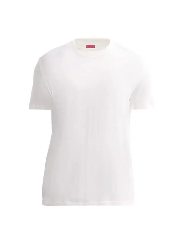 Isaia Men's Pelleovo Silk-Cotton Crewneck T-Shirt - Open White