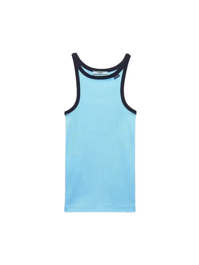 Women's Ribbed Knit Tank Top - Blue